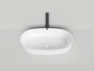 Накладная раковина Salini Gloria 05 S-Stone 1102205MRH 64см RAL снаружи