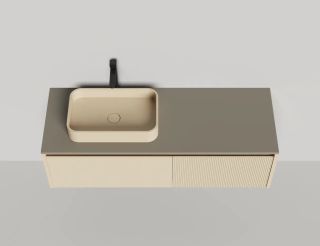 Подвесная тумба Salini Domino 27D114 140см эмаль