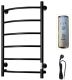 Электрический полотенцесушитель Тругор Пэк сп 5 80x50см чёрный Пэксп5/8050черныйВГП
