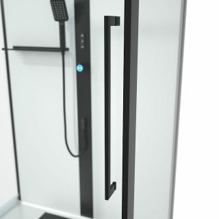 Душевая кабина Black and White Galaxy G8035 90x90 8035000 с гидромассажем