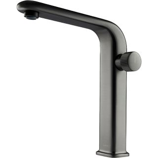 Смеситель для раковины Black&White Universe 7640GM оружейная сталь