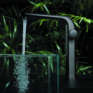 Смеситель для раковины Black&White Universe 7640GM оружейная сталь