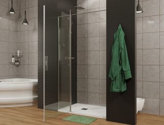 Душевая дверь Allen Brau Priority 140 3.31034.00 профиль Хром