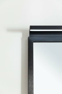 Зеркало Allen Brau Priority 1.31017.BB с подсветкой Черный браш