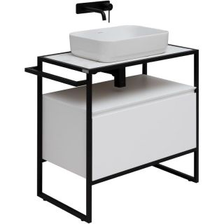 Тумба под раковину Allen Brau Priority 80 1.31002.WM Белая матовая