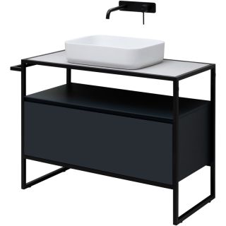 Тумба под раковину Allen Brau Priority 100 1.31003.AM Антрацит матовый