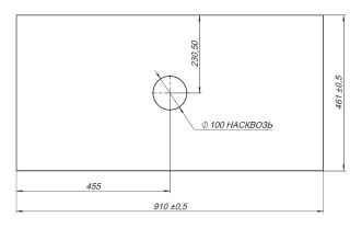 Столешница под раковину Allen Brau Reality 90 1.32024.G-S Серый структ
