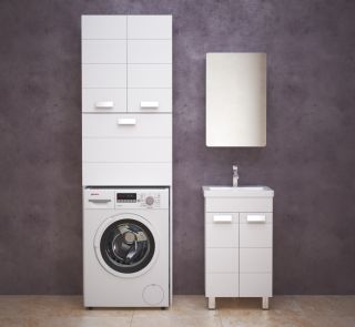 Тумба под раковину Corozo Денвер 50см белый SD-00000529