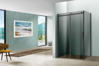 Душевой уголок Vincea Como VSR-1C9012CGB 120x90 см