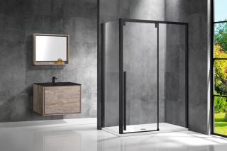 Душевой уголок Vincea Lugano VSR-1L8012CLB-1 120 x 80 см