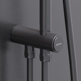 Душевая стойка Damixa Apollo 947000300 Черная матовая