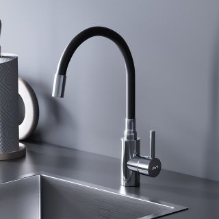 Смеситель для кухни Dorff Logic D3007622 Черный