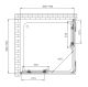 Душевой уголок Vincea Soft VSS-3SO900CL 90x90 см