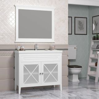 Зеркало Opadiris Палермо 00-00006728 Белое матовое