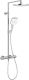 Душевая стойка Jacob Delafon Avid с термостатом хром E97389RU-9-CP