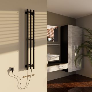 Электрический полотенцесушитель Altasan Арго  Арго12017ЧМ Черный муар 120х17