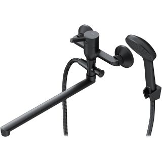 Смеситель для ванны и душа Am.Pm X-Joy F85B90122 универсальный Черный матовый