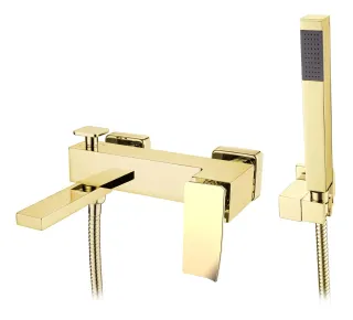 Смеситель для ванны Boheme Q 143-GG.2 золото