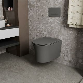 Комплект унитаза с инсталляцией Point Вега 886914SIOO+PN41711GM с сиденьем Микролифт