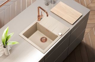 Кухонная мойка Alveus Granital Cadit 10 Terra G22 590x500 1132018 Песчаная