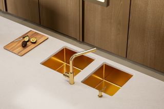 Смеситель для кухни Alveus Zeos P Monarch Bronze 1136503 Бронза