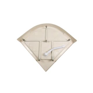 Душевая кабина Deto L 908 N без крыши 80х80х200 см