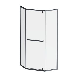 Душевой уголок Am.Pm Gem W90G-405-9090-BT 90x90 см цвет профиля чёрный стекло прозрачное