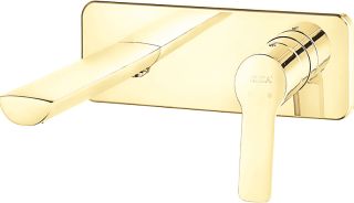 Встраиваемый смеситель для раковины E.C.A. Luna 102867606EX-K золото