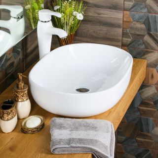 Накладная раковина Melana 5006-805 59см белый