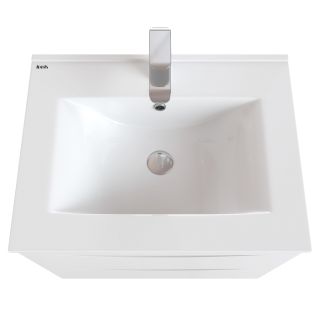 Тумба с раковиной IDDIS Cloud 60см белый CLO60WFi95