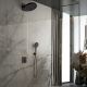 Душевой комплект Vincea Inspire VSFW-3I21MT3MB встраиваемый, термостатический, двухрежимный, черный