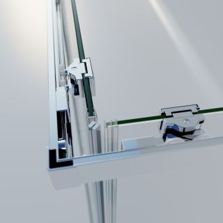 Душевой уголок Vincea Rapid-N VSS-3RN1012E10CL, (900-1000)x(1100-1200), хром, стекло прозрачное