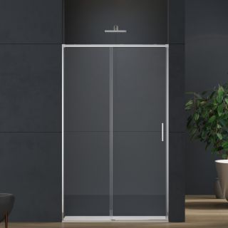 Душевая дверь Vincea Soft 2 VDS-3SO2110CL, 1100, хром, стекло прозрачное