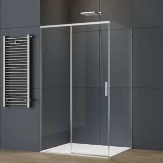 Душевой уголок Vincea Soft 2 VSR-3SO28010CL, 1000*800, хром, стекло прозрачное