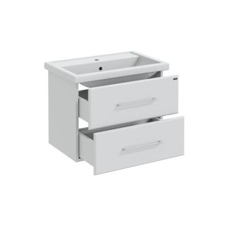 Подвесная тумба под раковину Санта Омега 207038 70 см белый