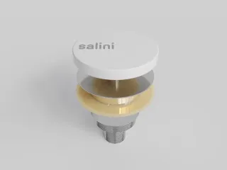 Донный клапан для ванны Salini S-Sense 15221WM D 402 белый матовый