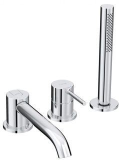 Смеситель на борт ванны Kludi Bozz хром 384480576