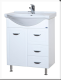 Тумба под раковину Bellezza Классик 65см белый 00000011078