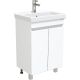 Тумба под раковину напольная Onika Милтон Квадро 105561 55 см белый