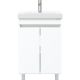 Тумба под раковину напольная Onika Милтон Квадро 105561 55 см белый