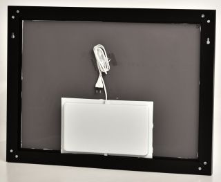 Зеркало с подсветкой Sintesi Armadio Black SIN-SPEC-ARMADIO-black-80 80см чёрный