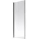 Боковая панель Veconi KP-13, 1000х1950 , хром, стекло прозрачное