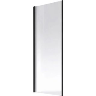 Боковая панель Veconi KP-13B, 900х1950 , черный, стекло прозрачное