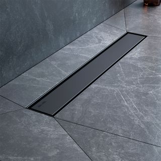 Душевой лоток AM.PM MasterFlow 50 W01SC-U11-050-04BM с Черной матовой решеткой / под плитку Tile