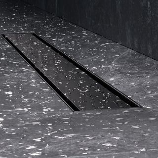 Душевой лоток AM.PM MasterFlow 60 W01SC-U11-060-04BM с Черной матовой решеткой / под плитку Tile