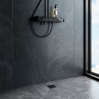 Душевой трап AM.PM MasterFlow 10 W01BD-P11-010-01BM с Черной матовой решеткой Cut Gradient