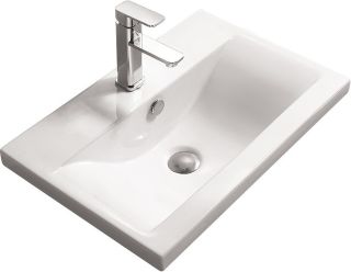 Мебельная раковина SantiLine SL-2101 (100) белый