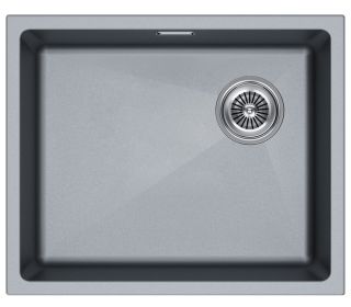 Мойка кухонная Paulmark Lumi LU55SK-GRM серый металлик