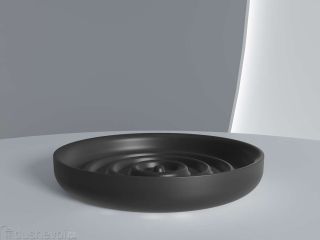 Мыльница Salini Gocce 1902201RF чёрный матовый