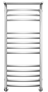 Водяной полотенцесушитель Larusso Гранд П14 с полкой 50x120см хром 4670078535528